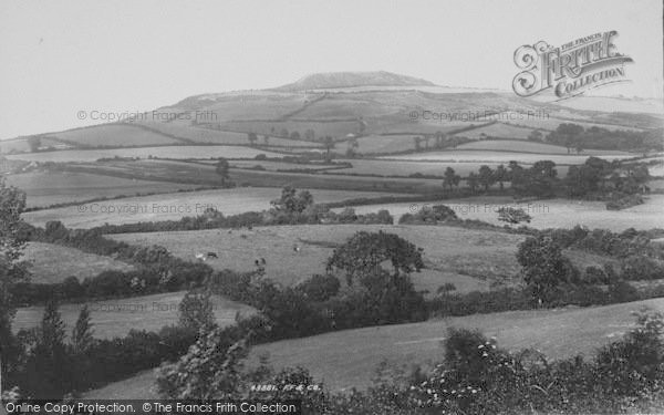 Photo of Bridport, Shipton Hill 1899