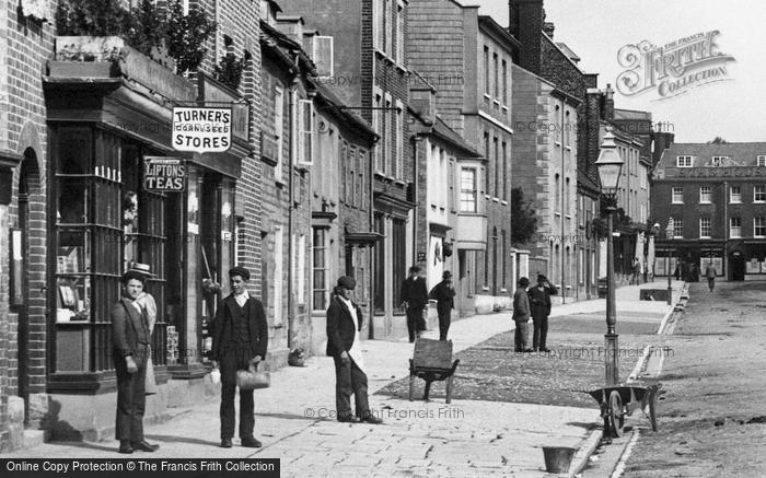 Photo of Bridport, South Street 1897