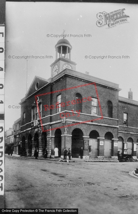 Photo of Bridport, Town Hall 1903