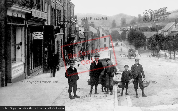 Photo of Bridport, West Street 1897