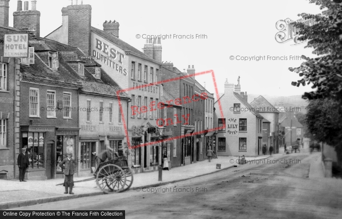 Photo of Bridport, West Street 1909