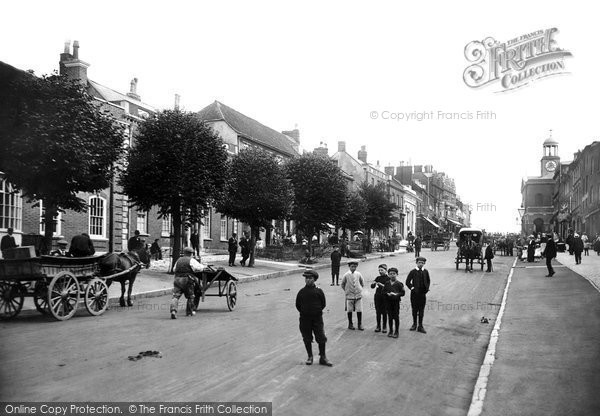 Photo of Bridport, West Street 1913
