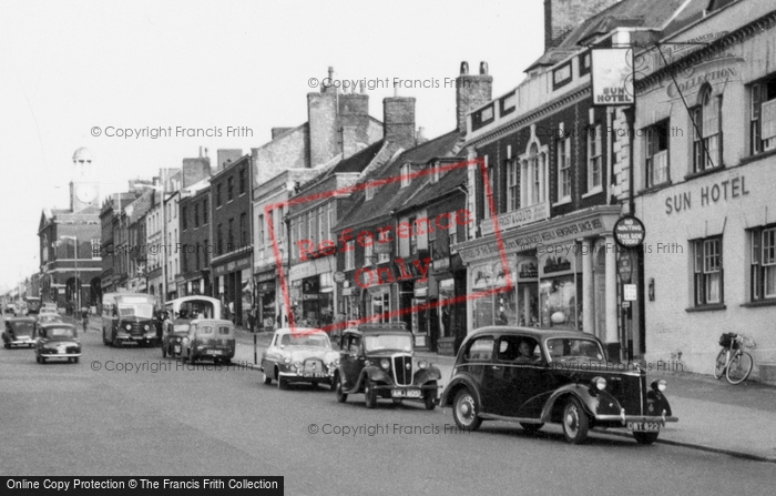 Photo of Bridport, West Street c.1960