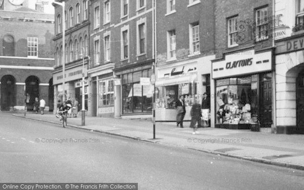 Photo of Bridport, West Street, Shops c.1960