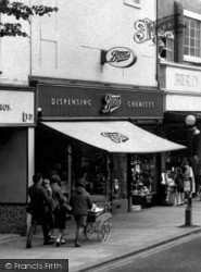 Boots Chemist, High Street c.1965, Brierley Hill