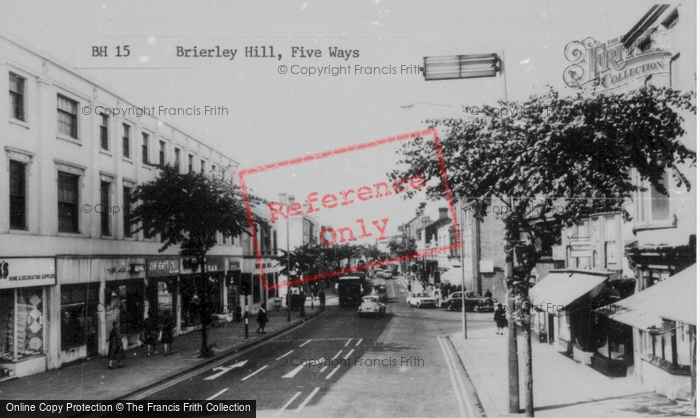 Photo of Brierley Hill, Five Ways c.1965