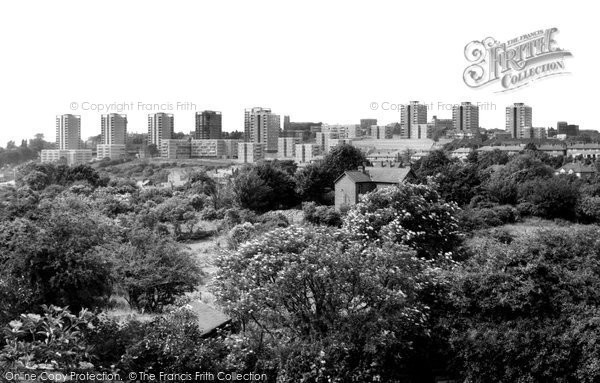 Photo of Brierley Hill, From Amblecote Road c.1965
