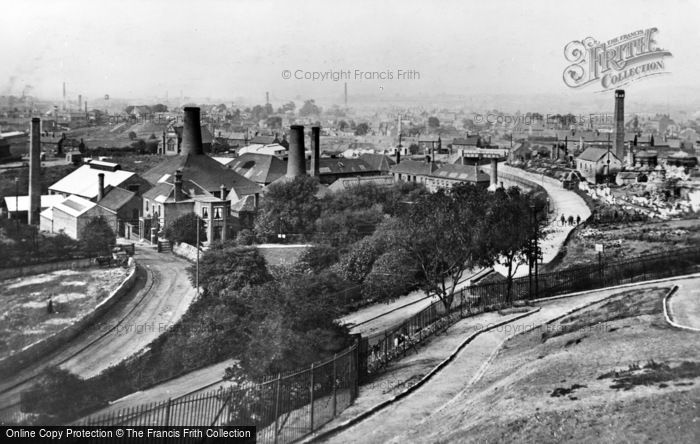 Photo of Brierley Hill, From The Park c.1925