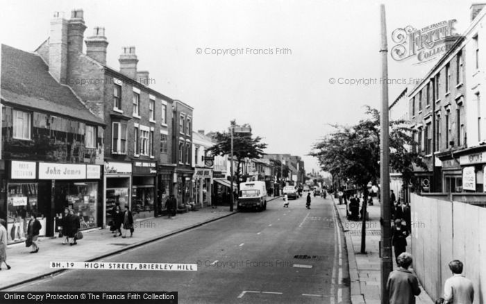 Photo of Brierley Hill, High Street c.1968