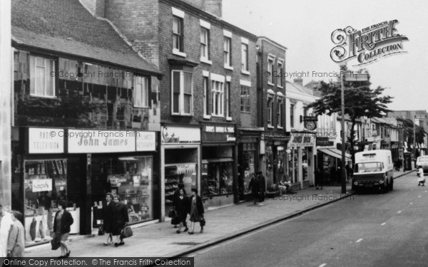 Photo of Brierley Hill, High Street Shops c.1968