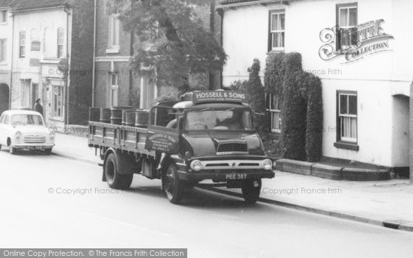 Photo of Brigg, Lorry In Bridge Street c.1960