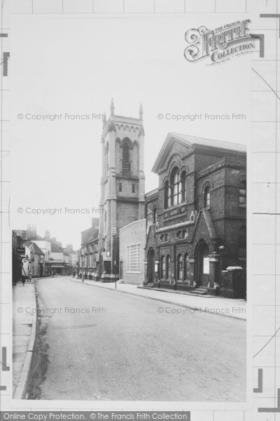 Photo of Brigg, St John's Church And Hall c.1955