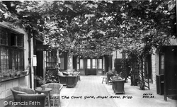 The Court Yard, Angel Hotel c.1955, Brigg