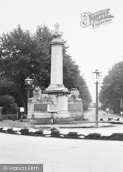The War Memorial c.1950, Brigg