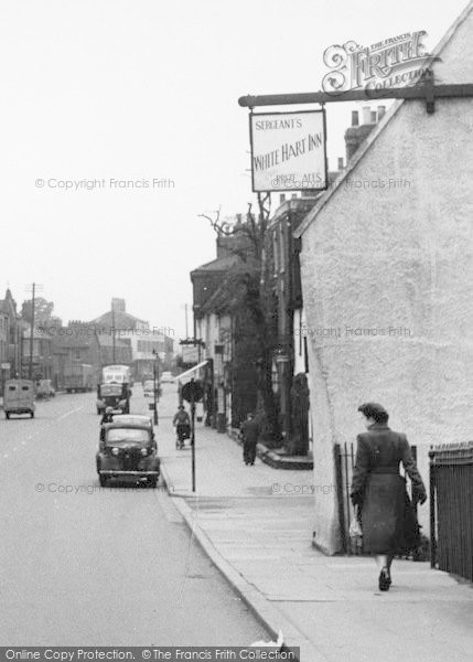 Photo of Brigg, White Hart Inn c.1955