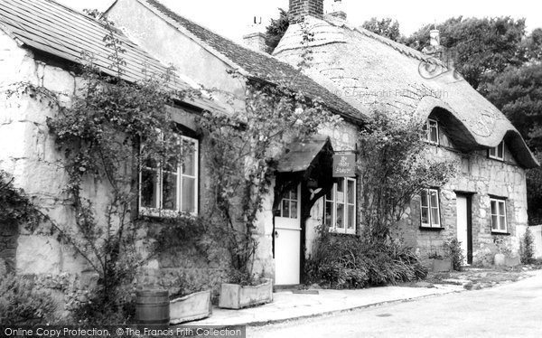Photo of Brighstone, Old Cottages c.1960