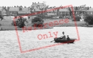 Father And Son On The Boating Lake c.1963, Brightlingsea