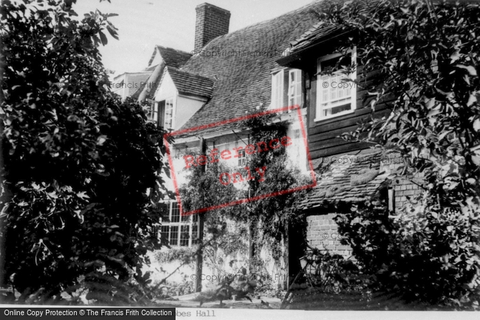 Photo of Brightlingsea, Jacobes Hall c.1955