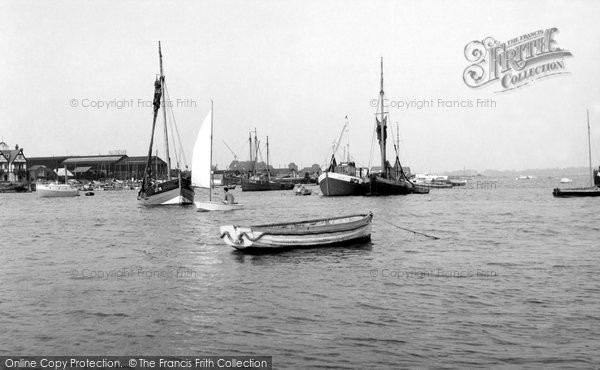 Photo of Brightlingsea, The Creek From The Stone At Point Clear c.1960