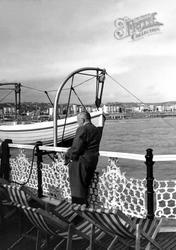 A Man On The Pier c.1955, Brighton