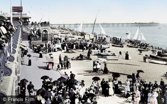 Brighton, Beach and Palace Pier 1898
