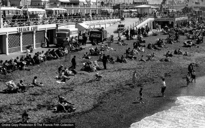 Photo of Brighton, Beach Crowd c.1955