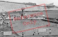 Black Rock Bathing Pool, Bathers c.1955, Brighton