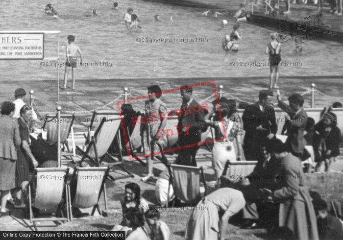 Photo of Brighton, Black Rock Bathing Pool c.1955
