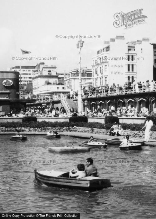 Photo of Brighton, Boating With Father c.1955