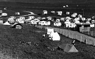 Campers, Municipal Camping Ground c.1955, Brighton