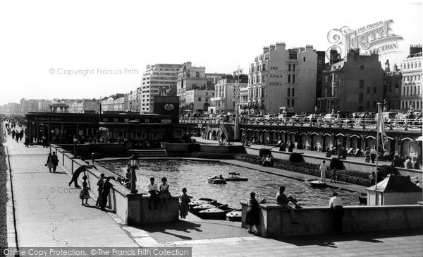 Photo of Brighton, Children's Boating Pool c.1955