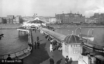 Brighton, from the West Pier 1921