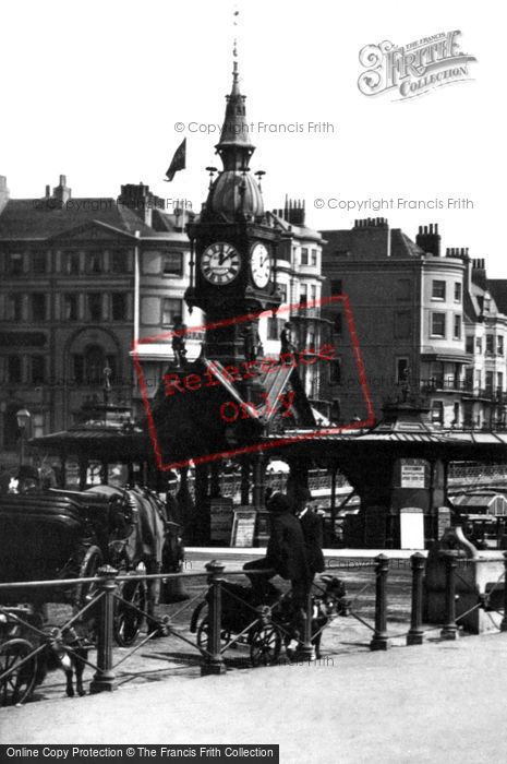 Photo of Brighton, Goat Carts 1889