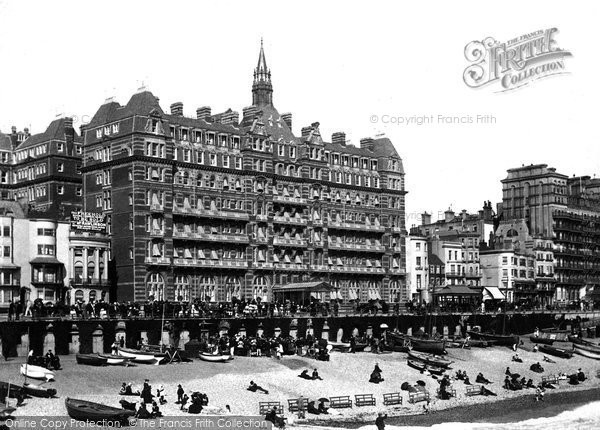 Photo of Brighton, Hotel Metropole 1890