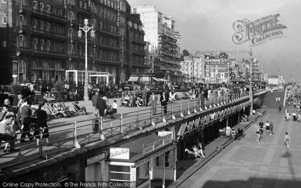 Photo of Brighton, King's Road 1949