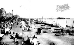 King's Road And Palace Pier 1902, Brighton