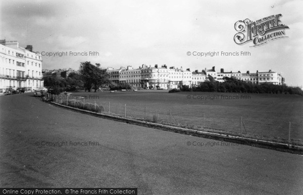 Photo of Brighton, Lewes Crescent And Sussex Square c.1955