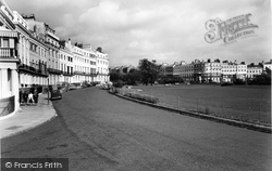 Lewes Crescent And Sussex Square c.1955, Brighton