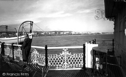 Looking East From The Pier c.1955, Brighton