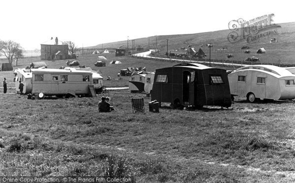 Photo of Brighton, Municipal Camping Ground, Sheepcote Valley c.1950
