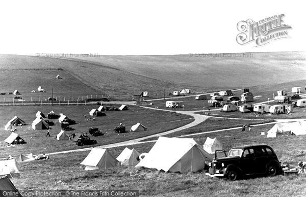 Photo of Brighton, Municipal Camping Ground Sheepcote Valley c.1955