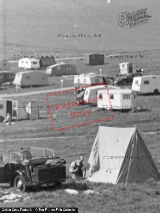 Photo of Brighton, Municipal Camping Ground, Sheepcote Valley c.1955