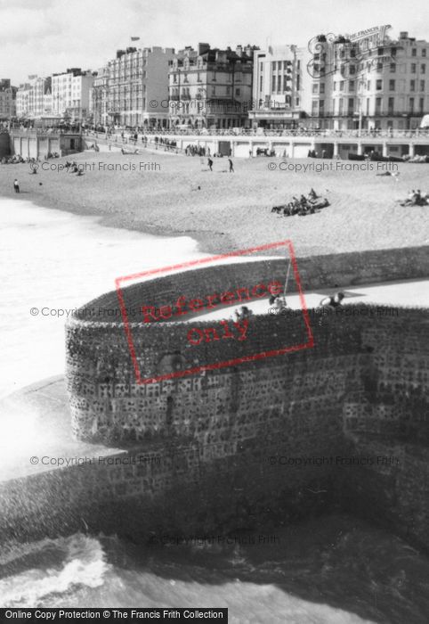 Photo of Brighton, Pier Fishing c.1955