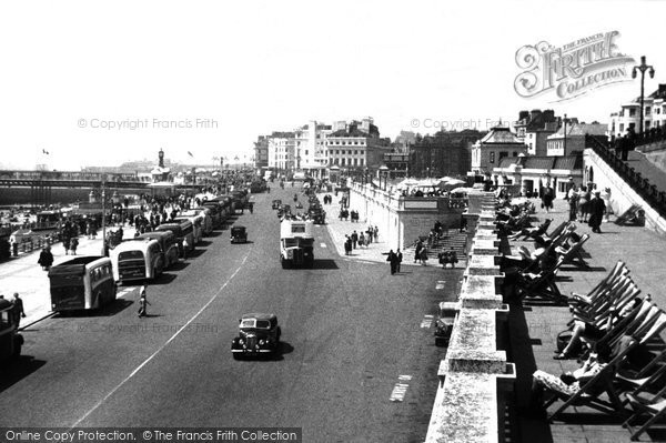 Photo of Brighton, Promenade c.1955
