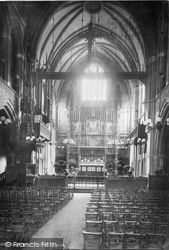 St Martin's Church Interior 1889, Brighton