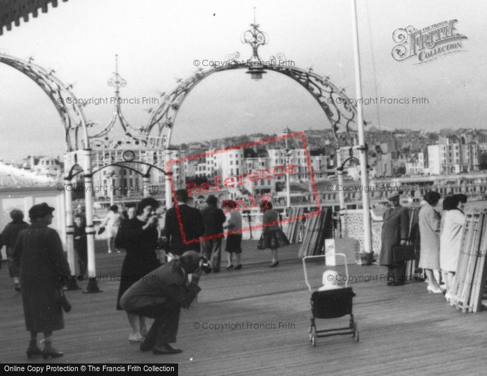 Photo of Brighton, Taking A Snap c.1955