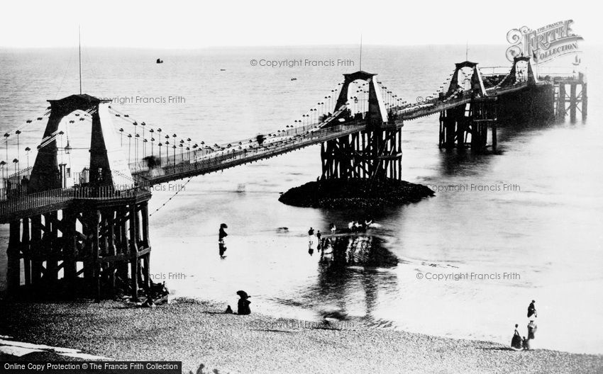 Brighton, the Chain Pier 1870