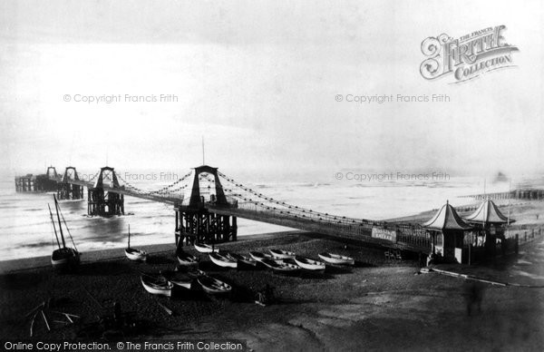 Photo of Brighton, The Chain Pier c.1880