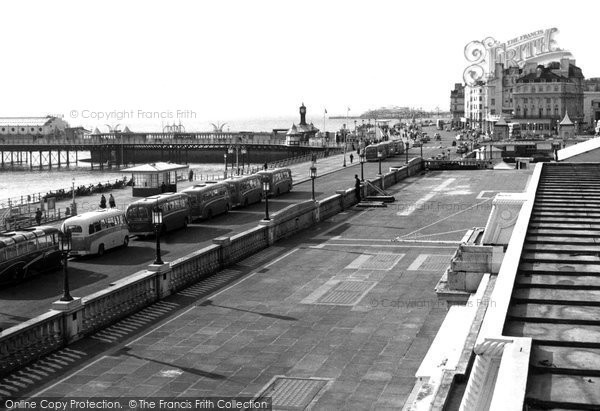 Photo of Brighton, The Front c.1955