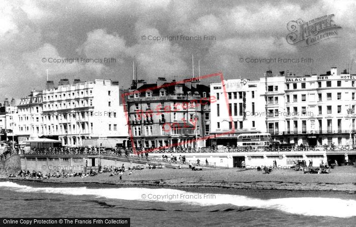 Photo of Brighton, The Front c.1955